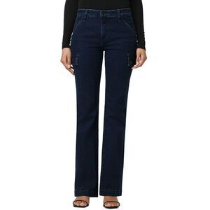Joe's Jeans Womens Jeans 26 The Frankie Cargo High Rise Bootcut Dime